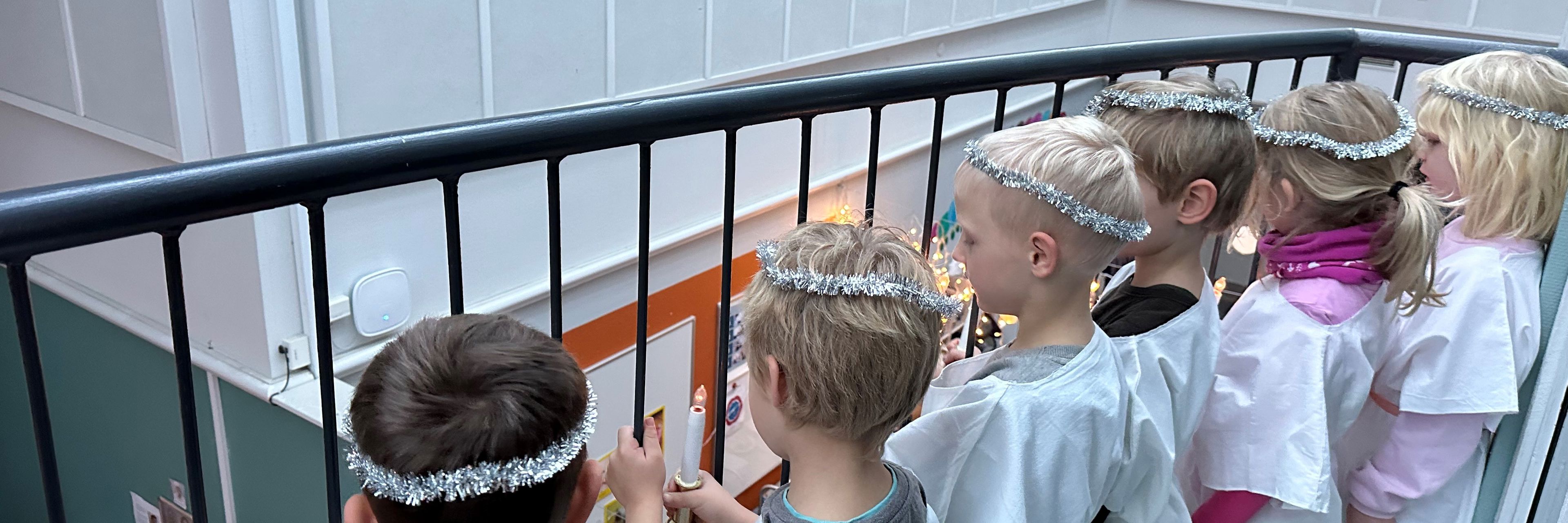 Børn i Børnehuset Birkebo