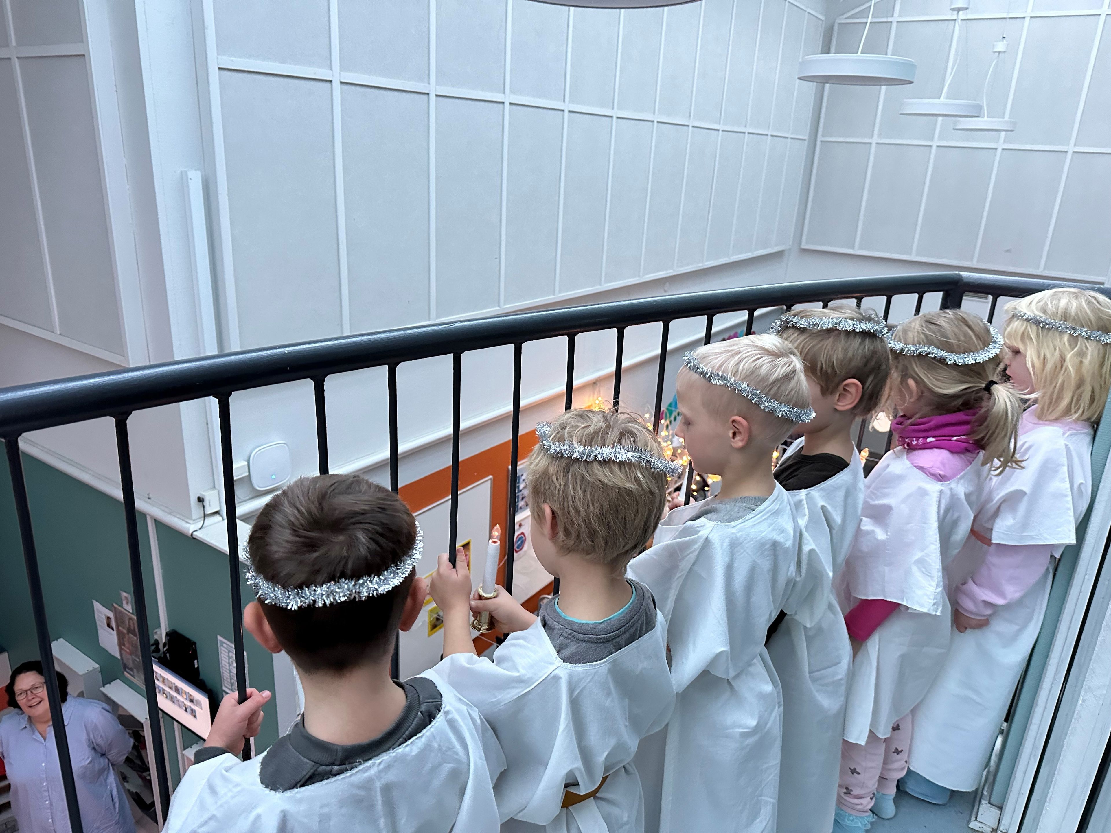 Børn i Børnehuset Birkebo